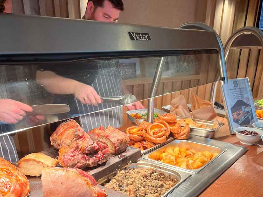 Our famous carvery at the Kings Arms East Stour Our famous carvery at the Kings Arms East Stour